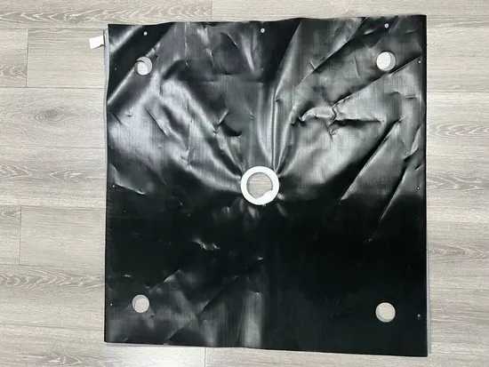 Black Monofilm Plate Frame Filter Press Cloth for Sand Washing / Mineral Processing